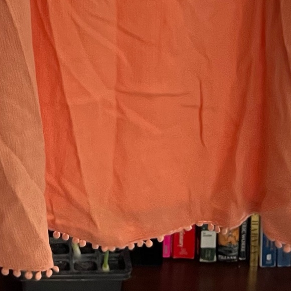 LEE Orange half sleeve blouse in size XL - Picture 5 of 5